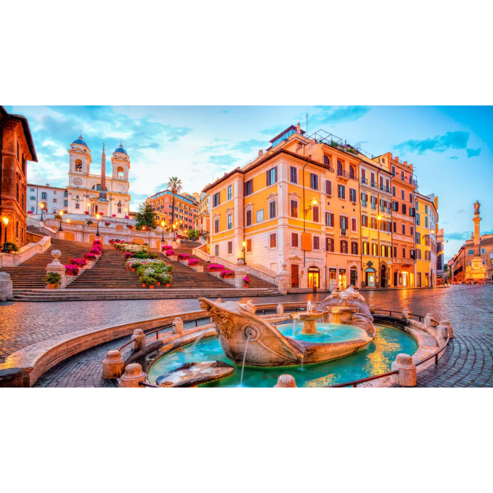 Noche de Hotel en Roma