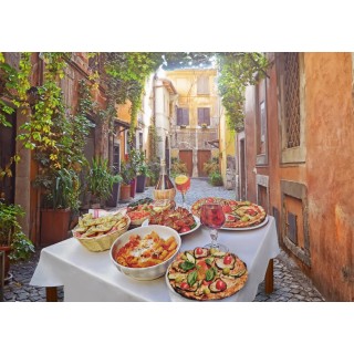 Cena de pasta en Roma