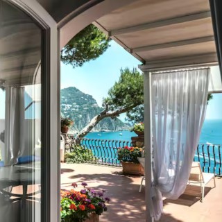 Noche de hotel en Capri